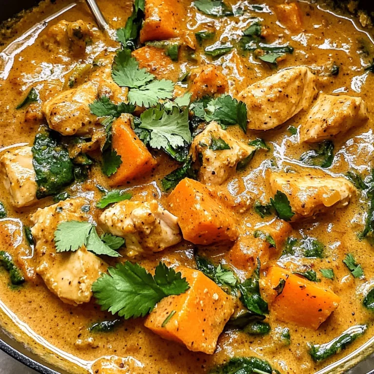Chicken Sweet Potato Curry