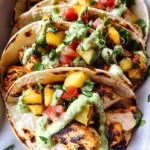 Chili Lime Chicken Tacos with Grilled Pineapple Salsa
