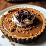 Chocolate Biscoff Tart
