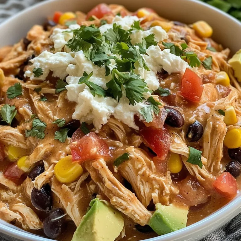 Crock Pot Fiesta Chicken