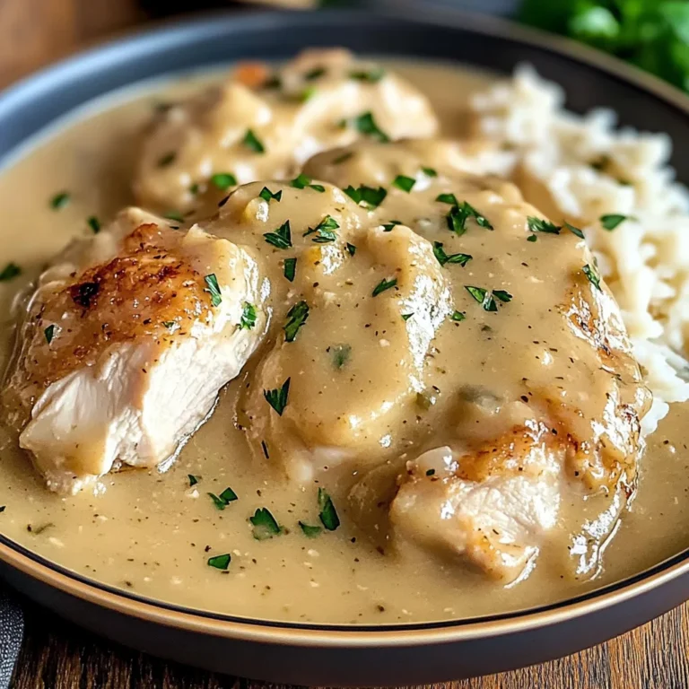 Crockpot Chicken and Gravy