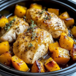 Crockpot Maple Dijon Chicken With Butternut Squash: An Incredible Ultimate Recipe