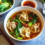 Deconstructed Wonton Soup