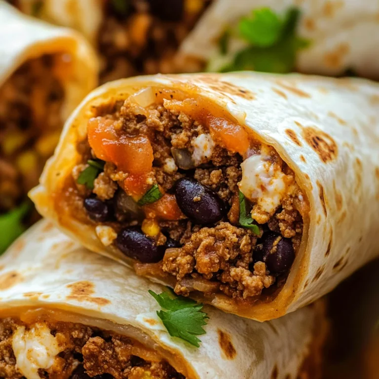 Easy Beef Burritos {30 Minute Recipe}