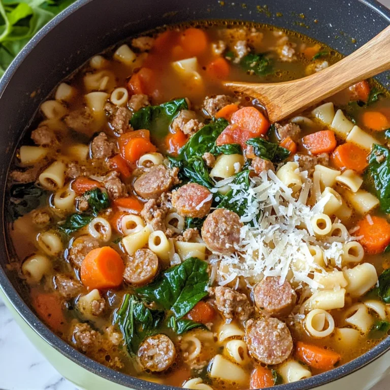 Easy Italian Sausage Soup