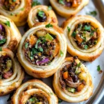 Easy Vegan Flatbread Pinwheels Recipe | Dr. Vegan