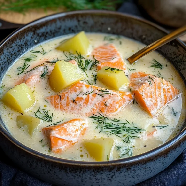 Finnish Salmon Soup (Lohikeitto)