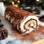 Gourmet Tiramisu Yule Log Cake
