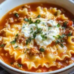 Irresistible Lasagna Soup