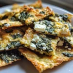 Irresistible Mediterranean Spinach and Feta Cheese Crisps in 30 Minutes