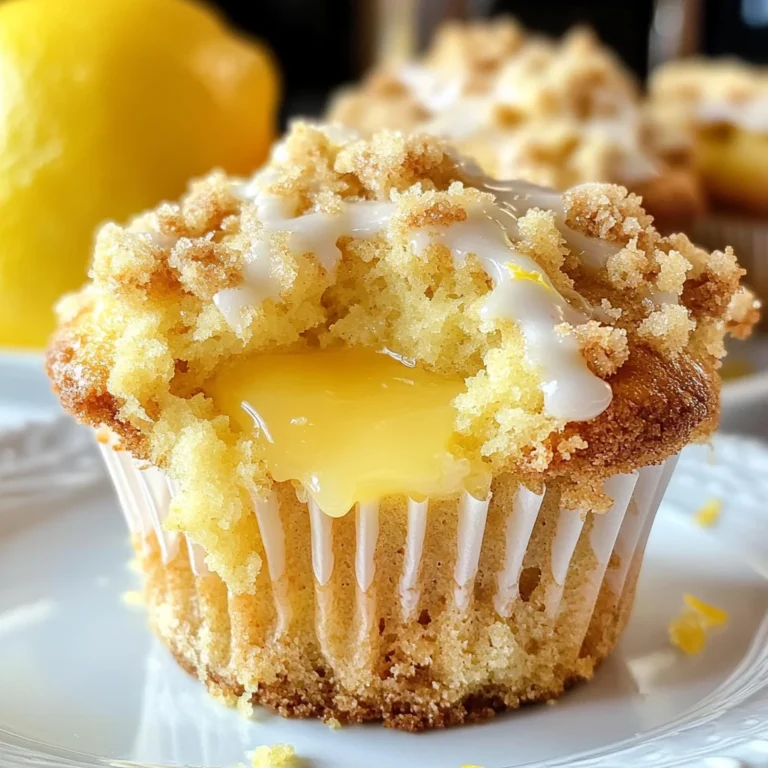 Lemon Curd Muffins