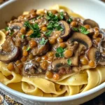 Lentil Mushroom Stroganoff Recipe