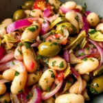 Marinated Butter Beans