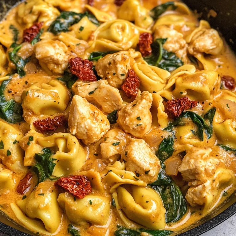 Marry Me Chicken Tortellini