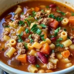 Olive Garden Copycat Pasta e Fagioli Instant Pot