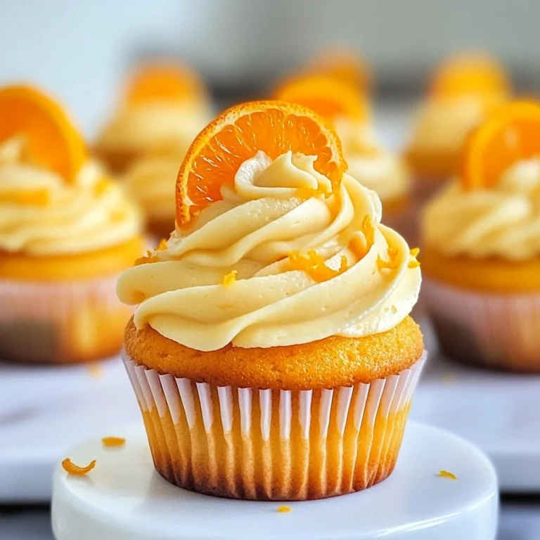 Orange Cupcakes