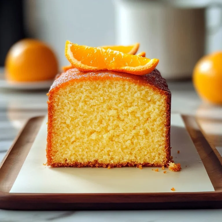 Orange Pound Cake
