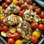 Sheet Pan Greek Chicken and Veggies (Easy One-Pan Meal)