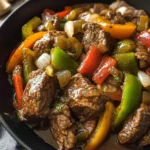 Slow Cooker Pepper Steak Recipe