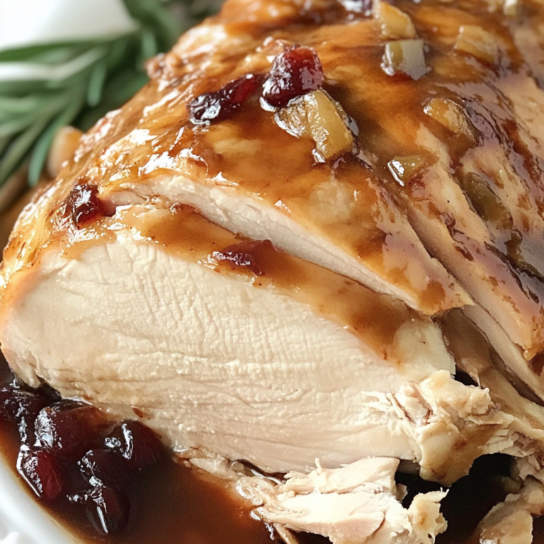 Crock Pot Cranberry Turkey Breast