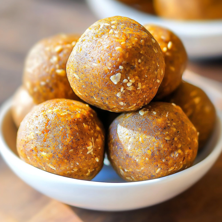 No-Bake Healthy Pumpkin Pie Energy Balls