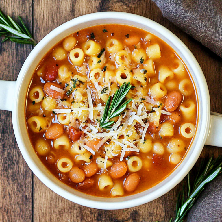 Pasta e Fagioli (Pasta and Beans Soup)