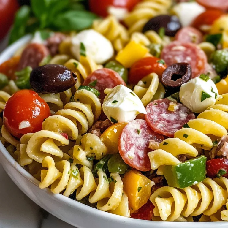 Best Italian Pasta Salad