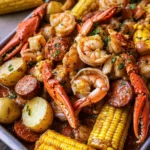 Cajun Seafood Boil with Garlic Butter Sauce