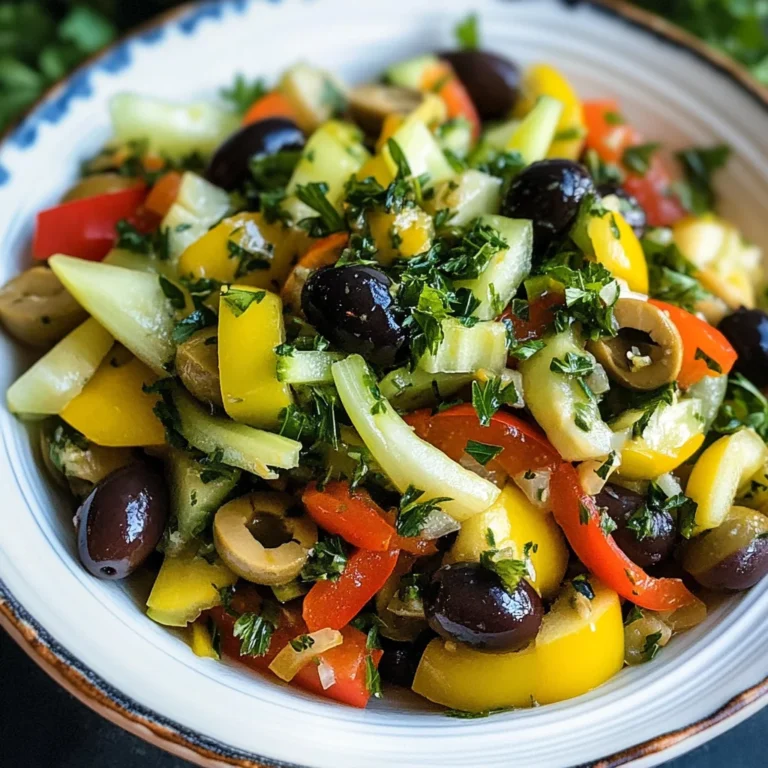 Celery And Olive Salad Recipe