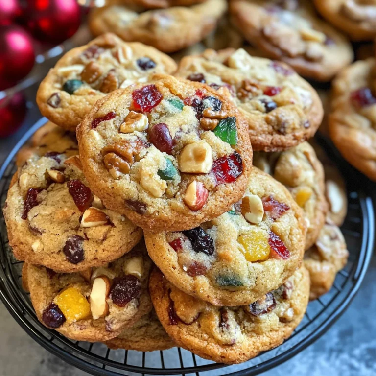 Chewiest Fruitcake Cookies