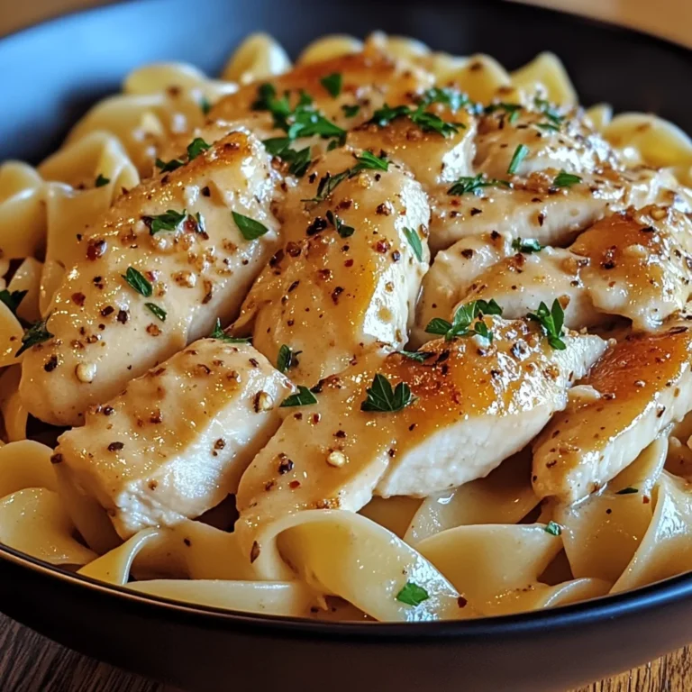 Chicken Buttered Noodles