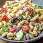 Classic Creamy Italian Macaroni Salad