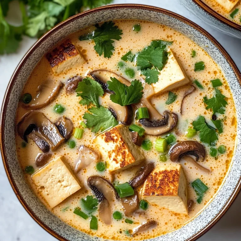 Coconut Tofu Soup