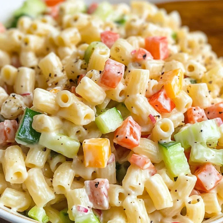 Ditalini Pasta Salad Recipe
