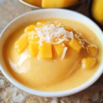 Easy Simple Mango Pudding