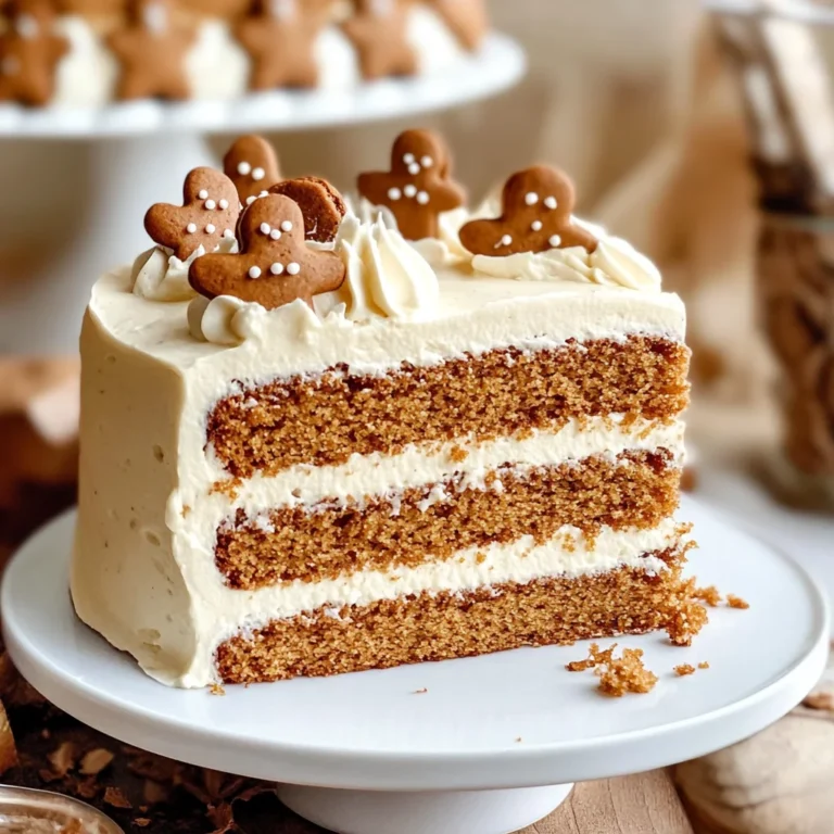 Gingerbread Layer Cake