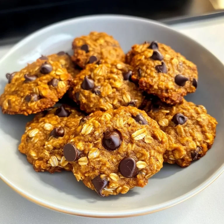 Gluten Free Pumpkin Oatmeal Cookies