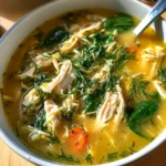 Greek Lemon Chicken Soup