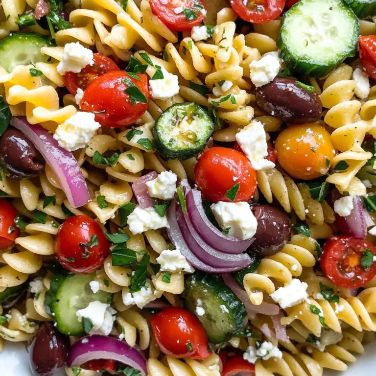 Greek Pasta Salad
