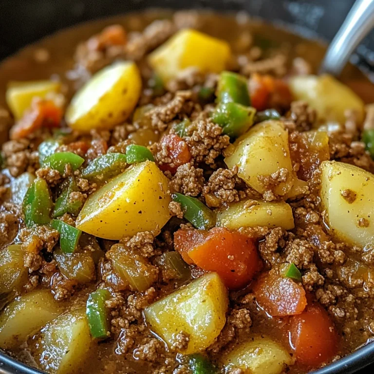 Green Chile Picadillo