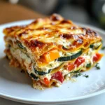 High Protein Veggie Lasagna