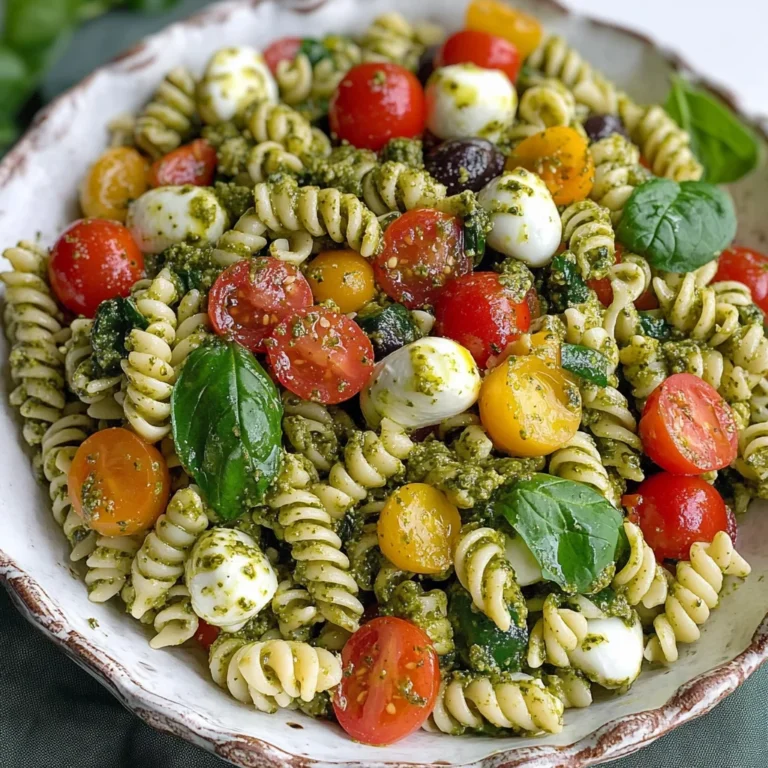 Pesto Pasta Salad Recipe