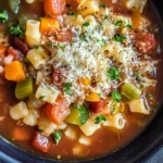 Slow Cooker Minestrone Soup