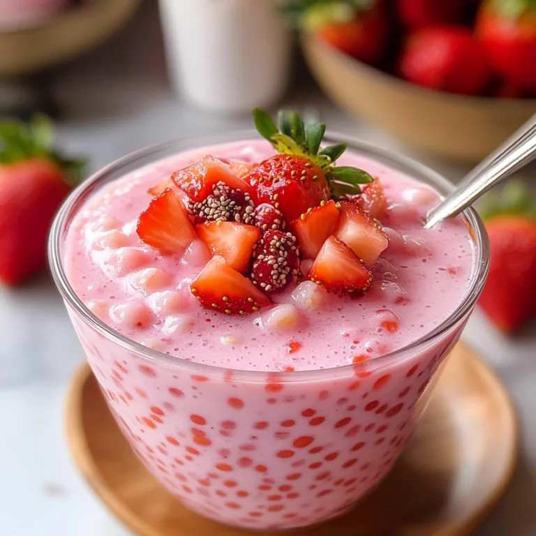Strawberry Sago