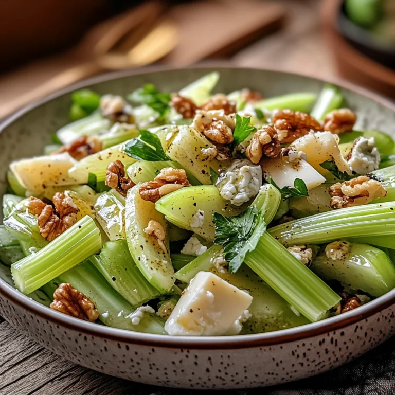 Uruguayan Celery and Walnut Salad