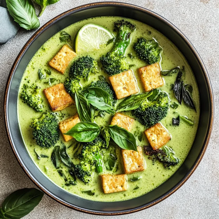 Vegan Thai Green Curry