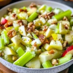 Winter Waldorf Salad with Celery and Apples