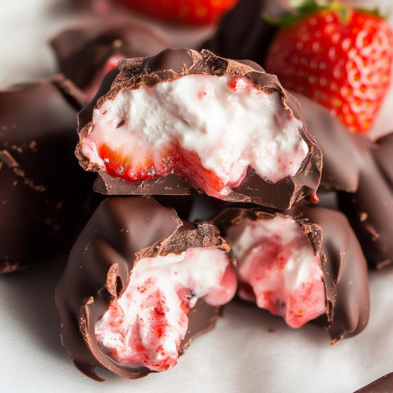 Chocolate Strawberry Yogurt Clusters (Viral Recipe!)