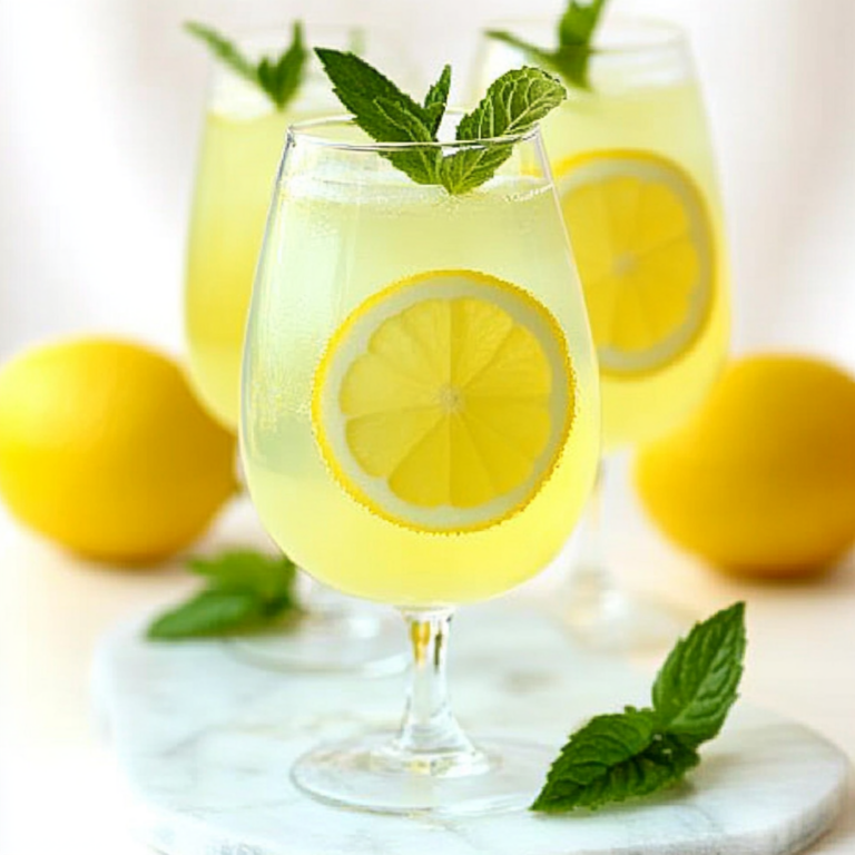Limoncello Spritz mocktail Recipe