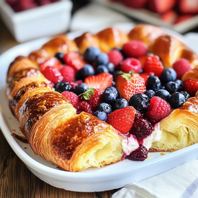 Berry Croissant Bake